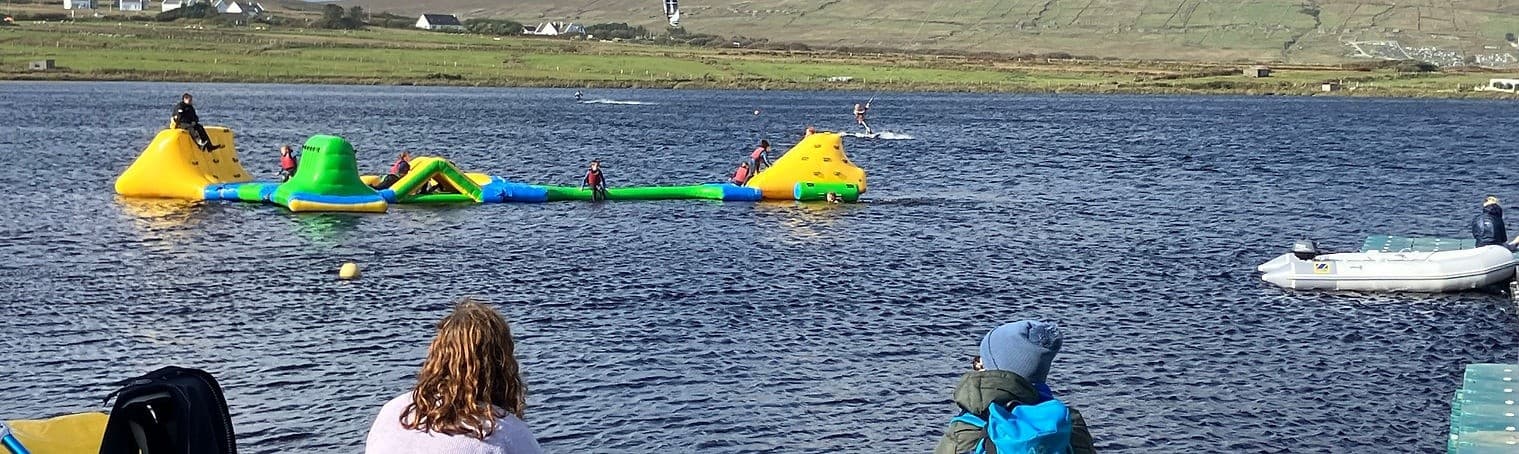 West Pier Wipeout: 45-Minute Inflatable Water Park in Dublin Bay