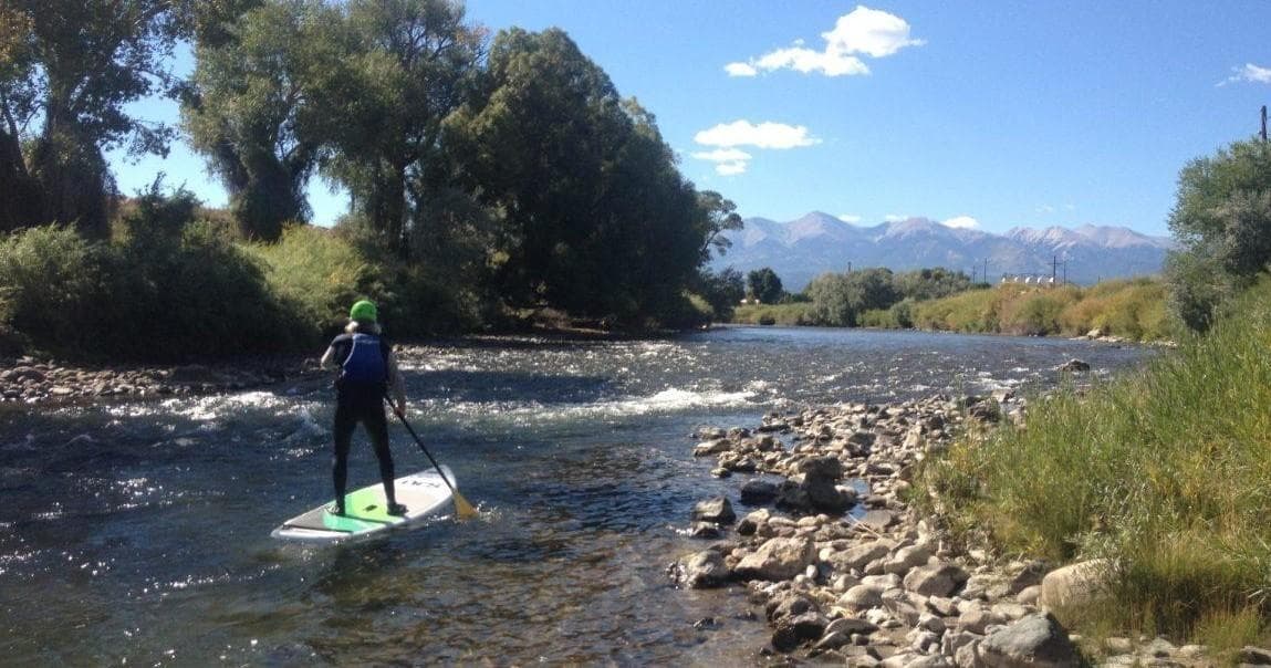 Class II Whitewater SUP Adventure on Salida River
