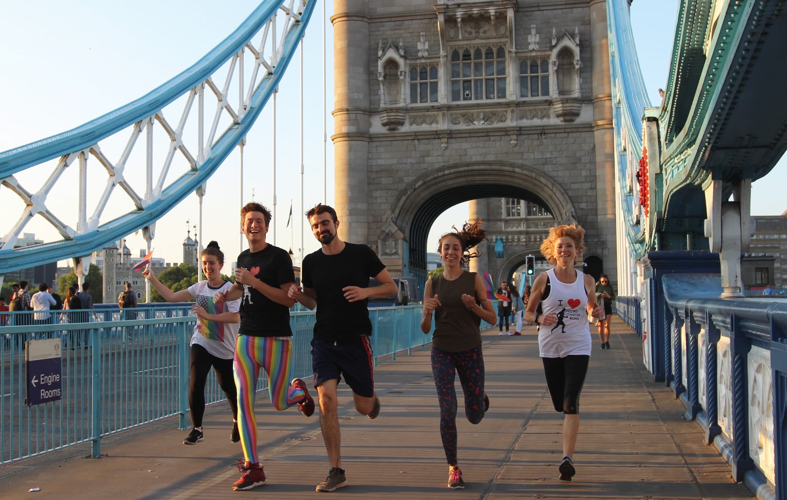 7K Social Runs Through London with Secret London Runs