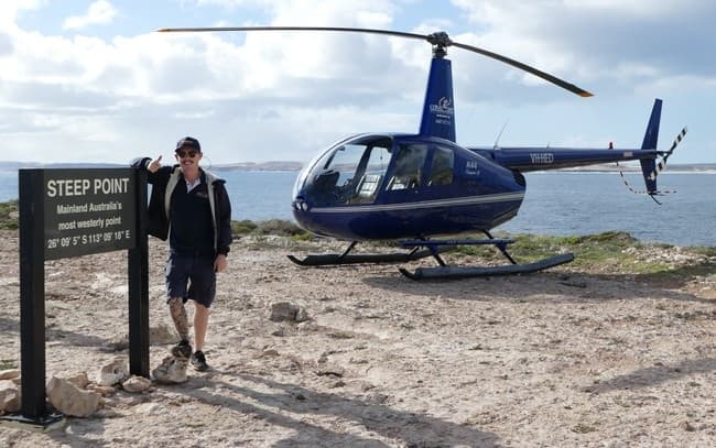 Water-Activities & Helicopter Tour at Steep Point, Coral Coast