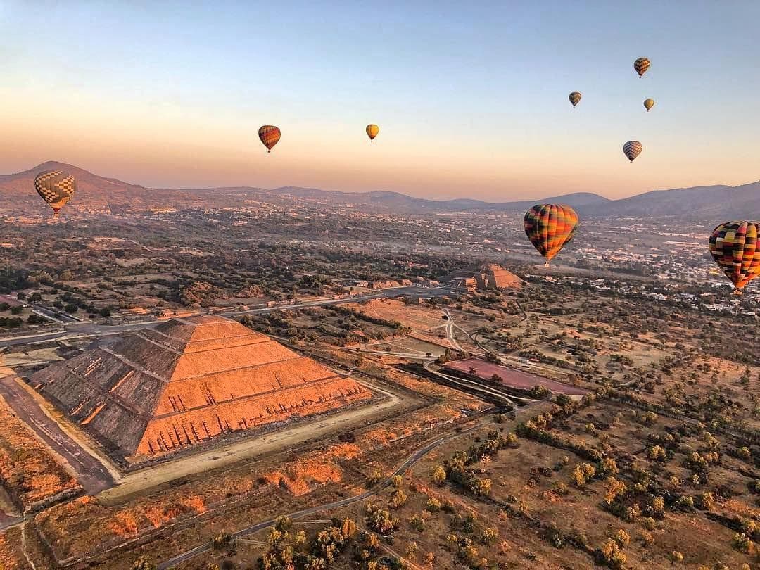 Teotihuacan Balloon Tour & Pyramids with Interliv Travel