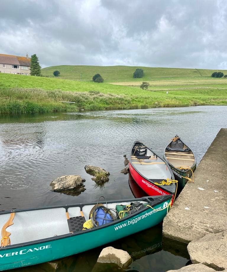 River Clyde Canoe Adventure with Biggar Adventure in Lanarkshire