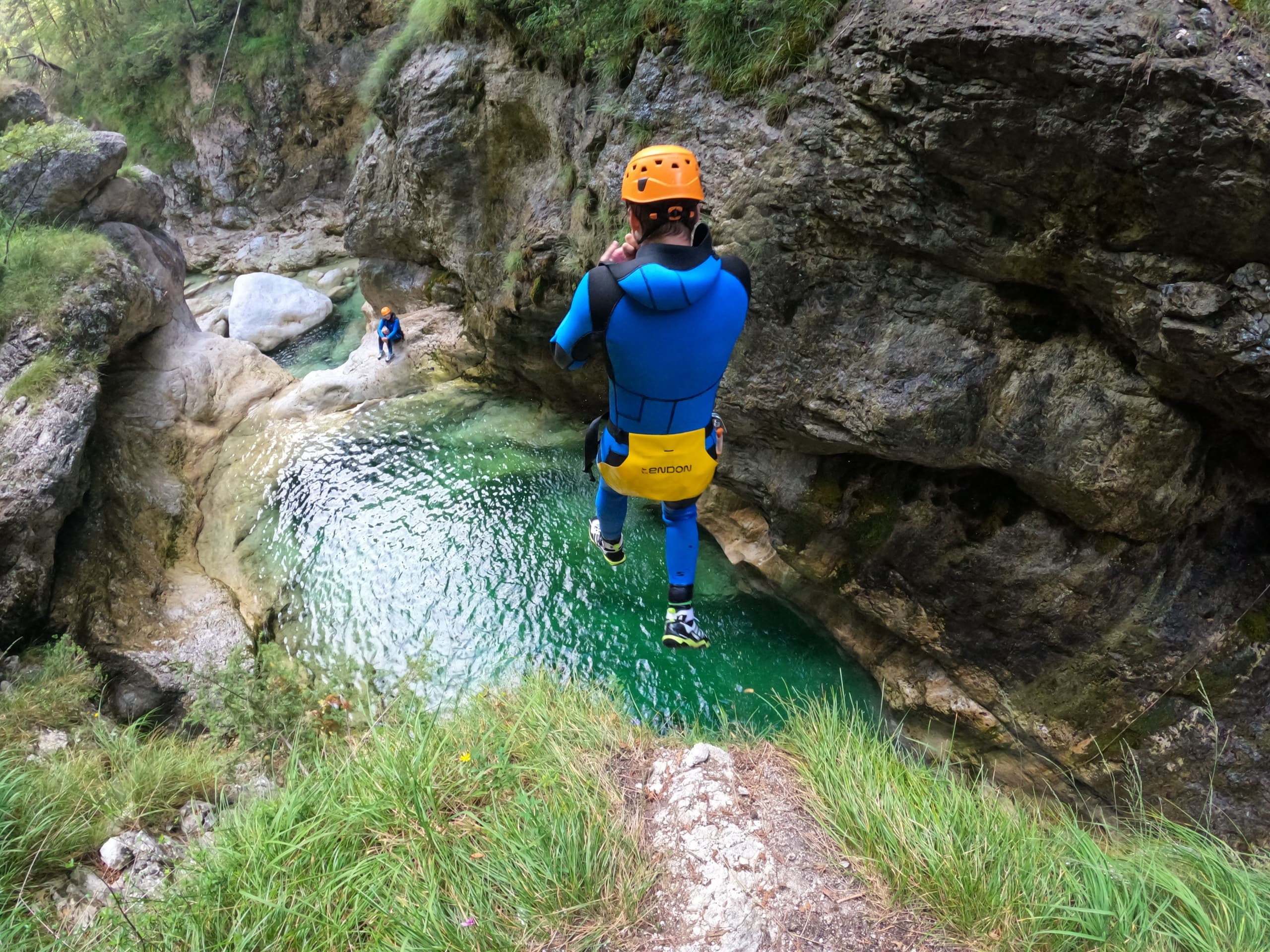 Canyoning in Slovenia with Soča Enter: Rio Ronc Adventure