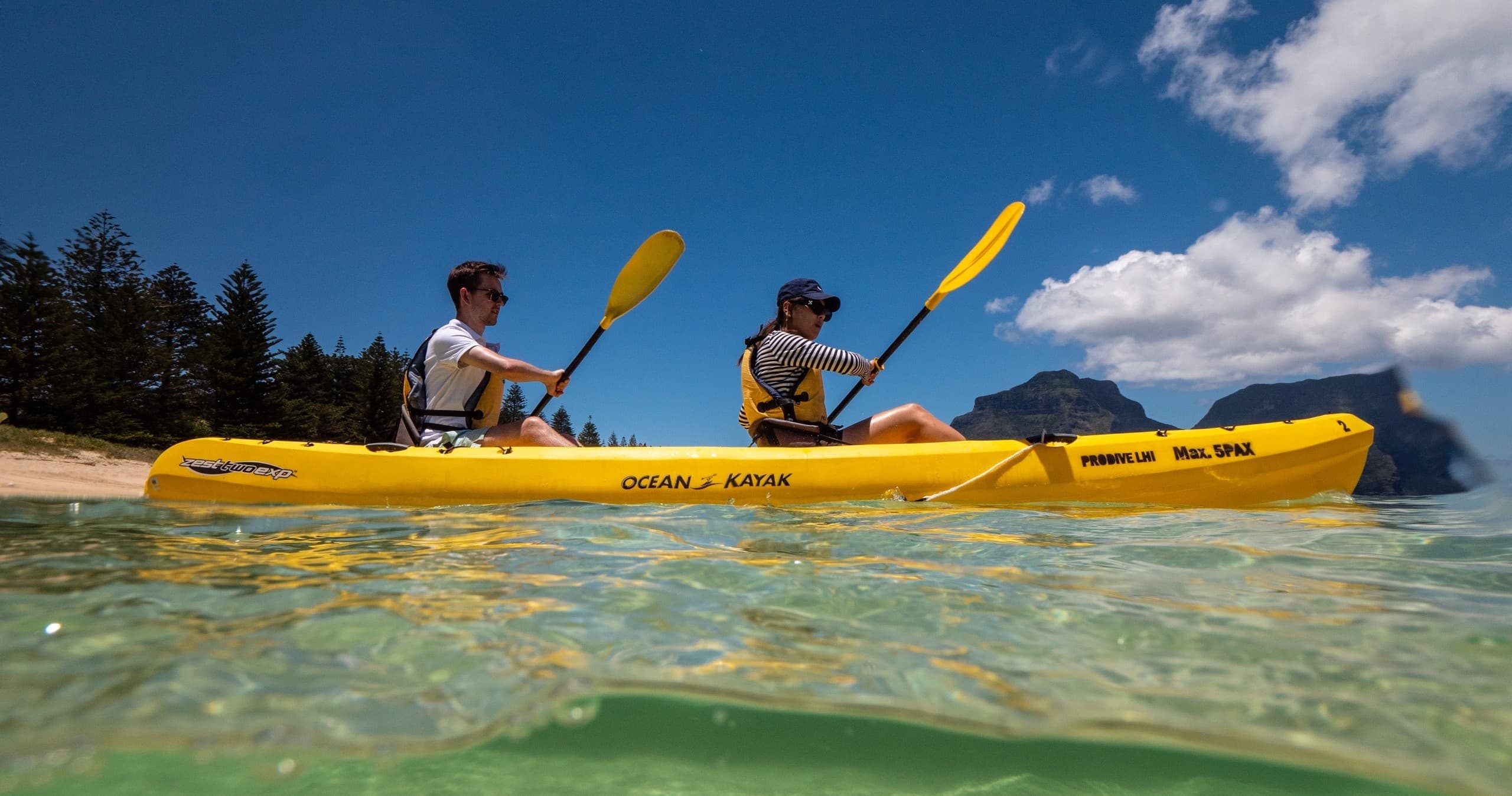 Water Activities & Dive Lord Howe: Kayaking Adventure in North Bay
