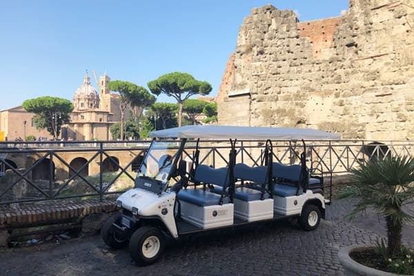 Private Golf Cart Tour of Rome with My Best Tour