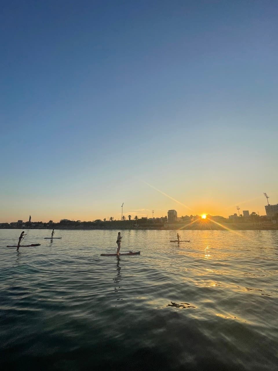 Sunset SUP Session in Barcelona: Paddle, Meditate and Capture 4K Coastline Views