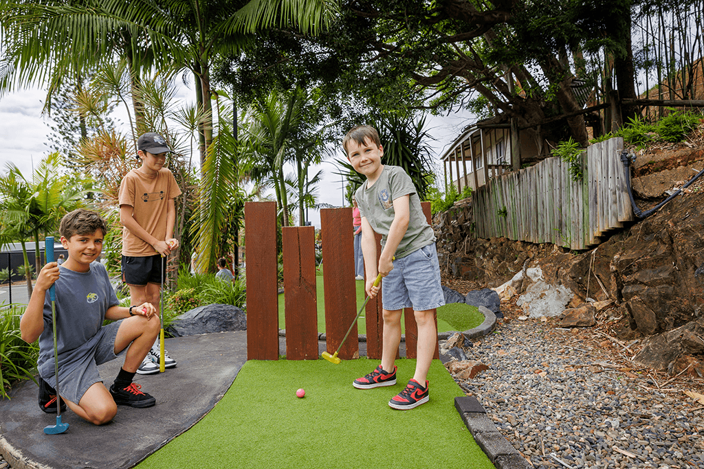 Mini Golf Fun at The Big Banana Fun Park