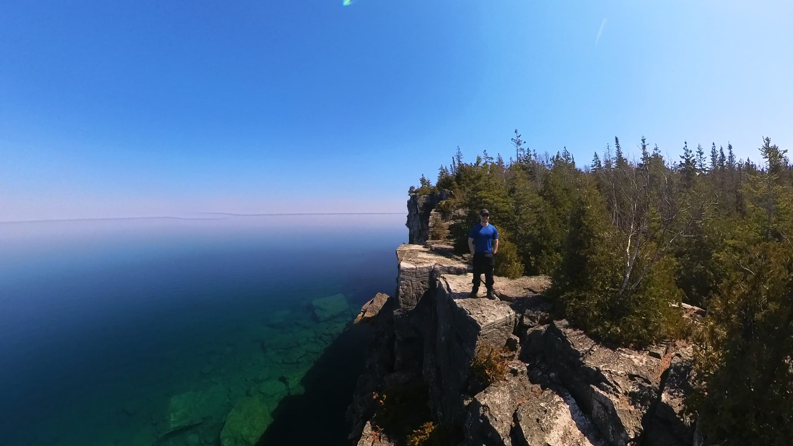 Hiking Lion's Head Lookout with Toronto EcoAdventures
