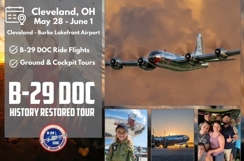 Ride the B-29 DOC: Restored Superfortress Flight Experience in Cleveland photo 1