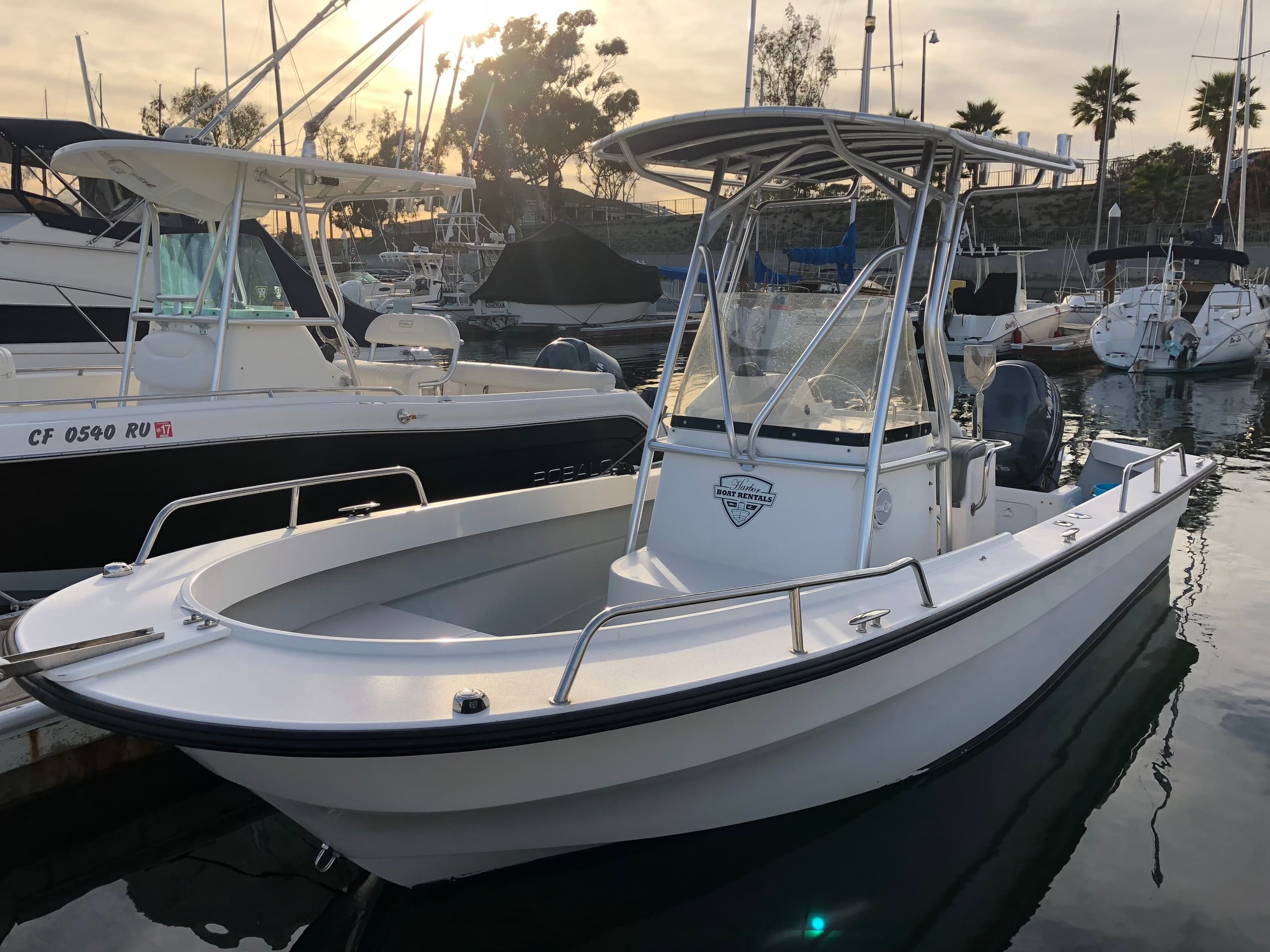 Half Day 21' Maritime Boat Rental in Dana Point, CA