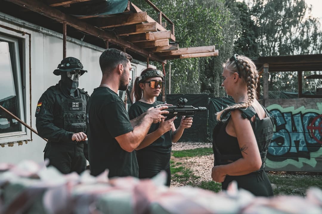 Churchtown Outdoor Laser Tag in Staig - Shootex Private Map Battles