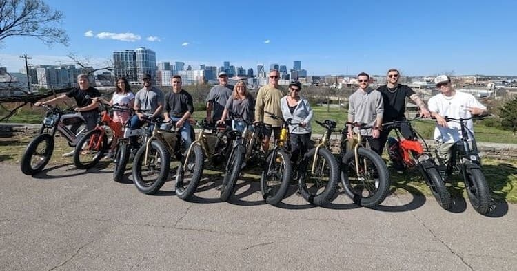 Electric Bike Tour of Nashville’s Sights with Things To Do