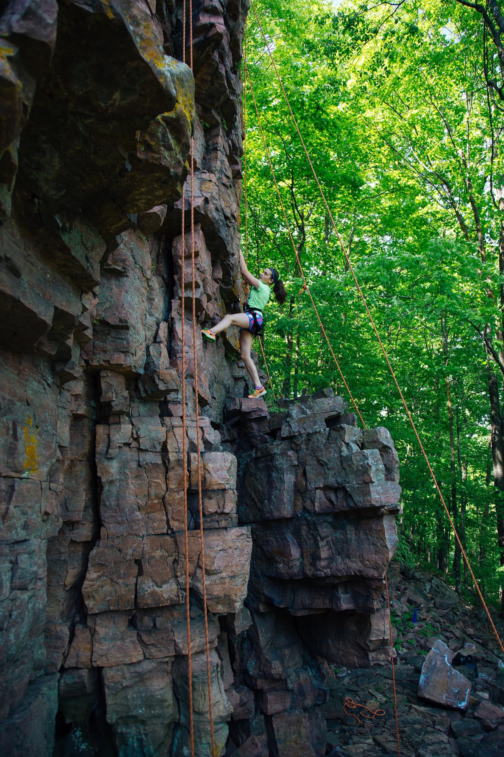 Climbing Adventure at Christie Mountain