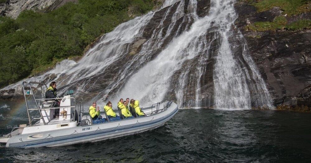 High-Speed RIB Fjordsafari from Olden: Exploring Norway’s Geirangerfjord Up Close