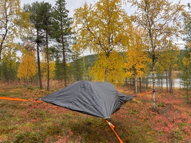 Tree Camping Adventure with Extreme Huskysafaris Oy