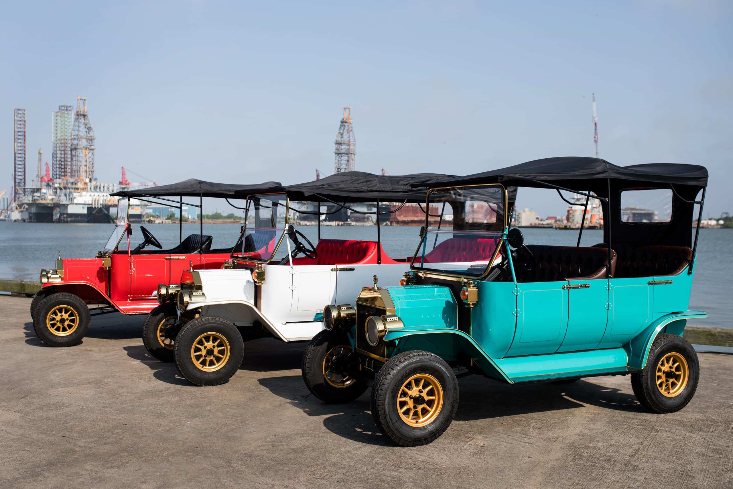 Five Seater Electric Cart Rental in Galveston, TX
