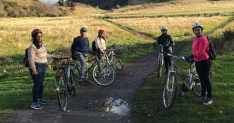Bike Tour of Arthur's Seat & Edinburgh with Ricky's Bicycle Tours