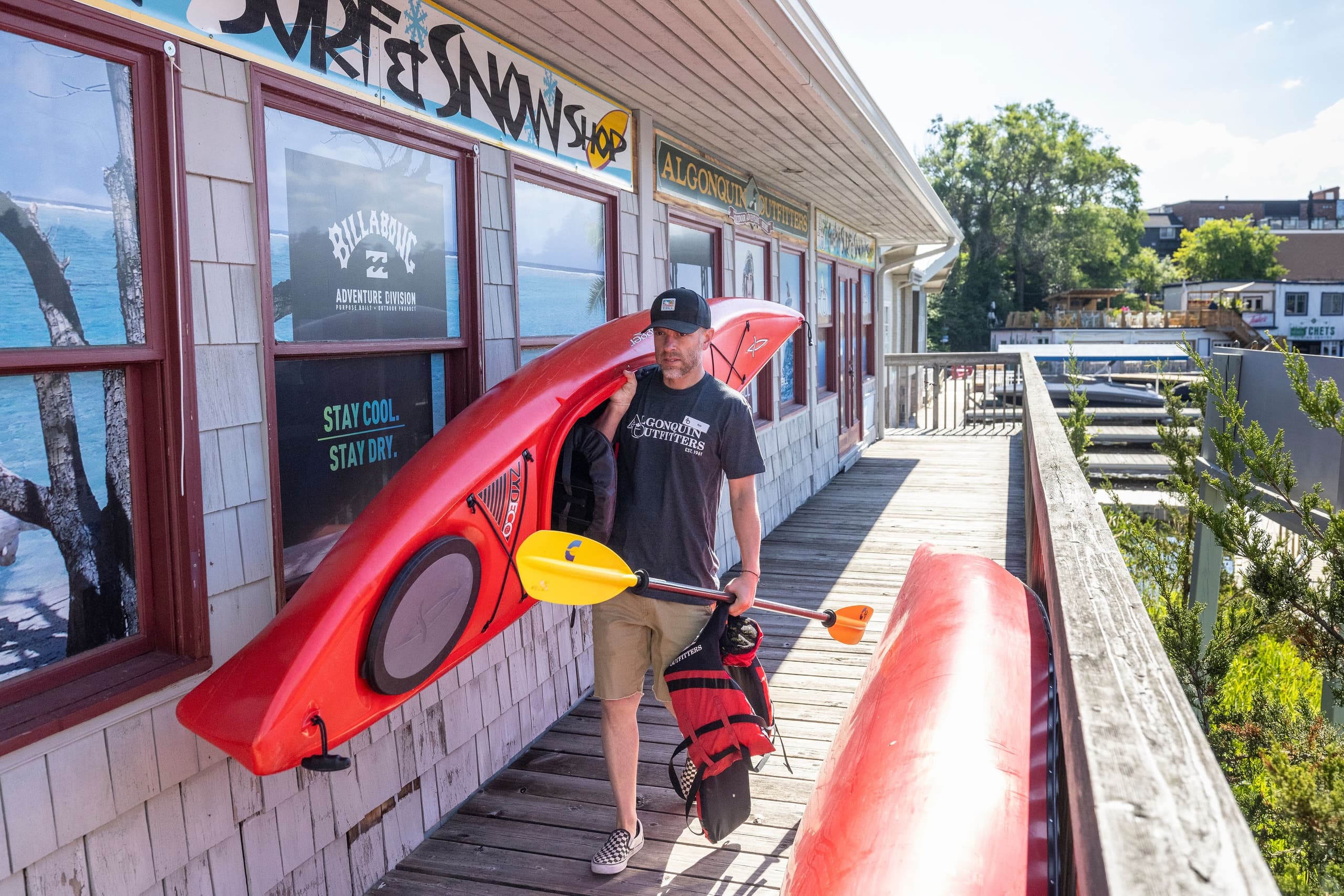 Kayak Adventures at Algonquin Outfitters - Brent