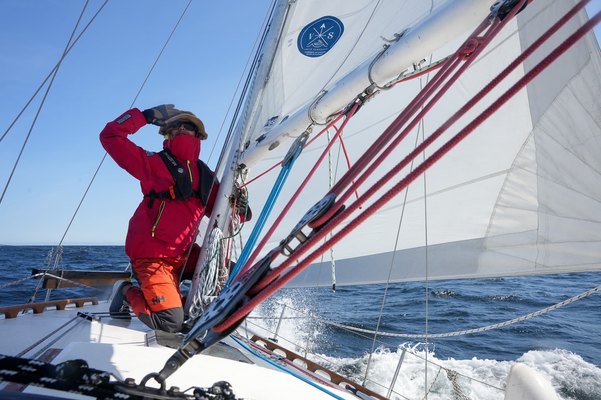 Advanced 7-Day Sailing Course in Gaspésie: Live-Aboard Navigation & Night Sailing on a Catalina 34