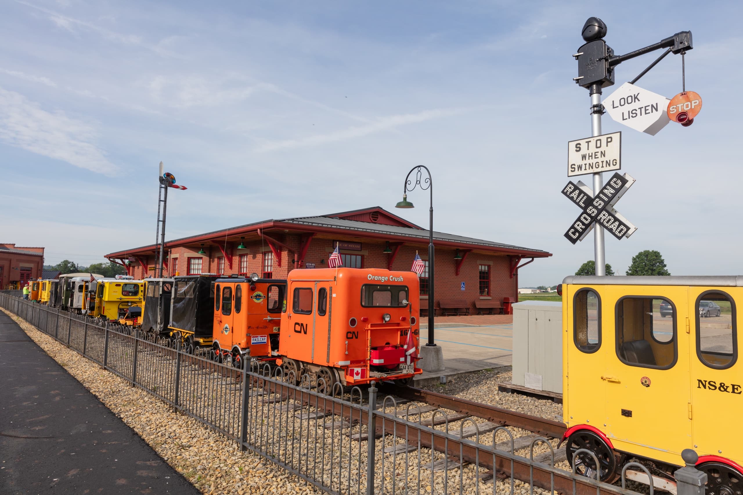 Roundhouse Railcar Rally: Railroading Fun in Sugarcreek, Ohio