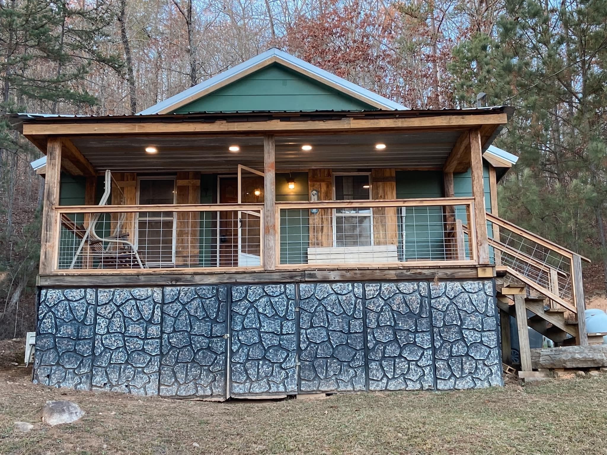 Farmhouse Lodging at Indian Mountain ATV Park, Piedmont AL