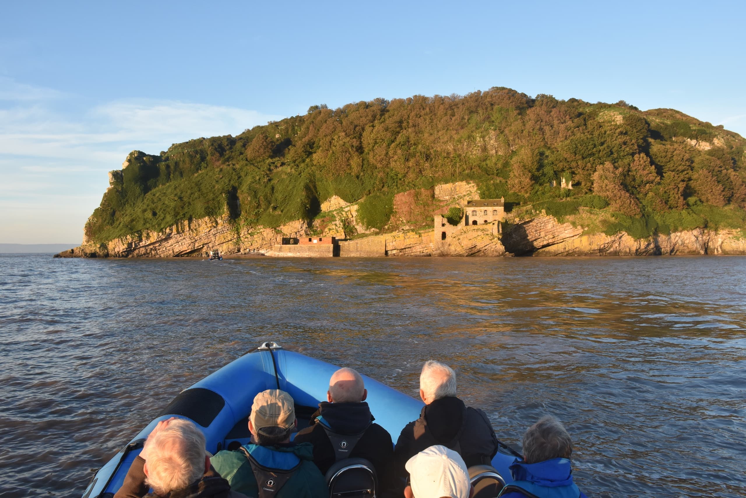 Steep Holm Island Adventure by Bay Island Voyages