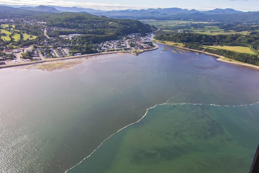 Heli-Charlevoix’s Aerial View of Baie-St-Paul & Charlevoix Coastline