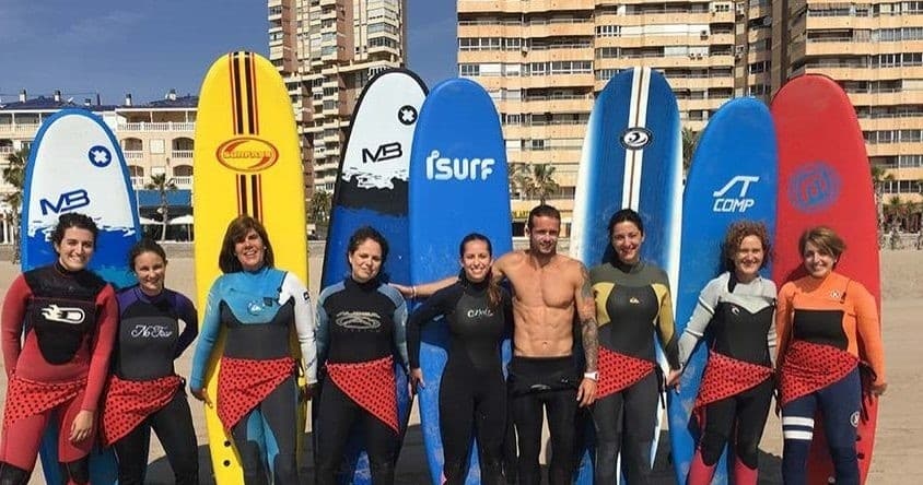 Group Water Activities in El Campello: Surf, SUP, Kayak & Snorkel on the Alicante Coast