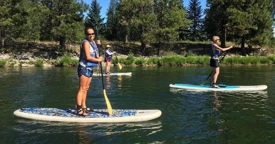 Water Activities at Leavenworth Outdoor Center: Paddleboard Adventure on Wenatchee River