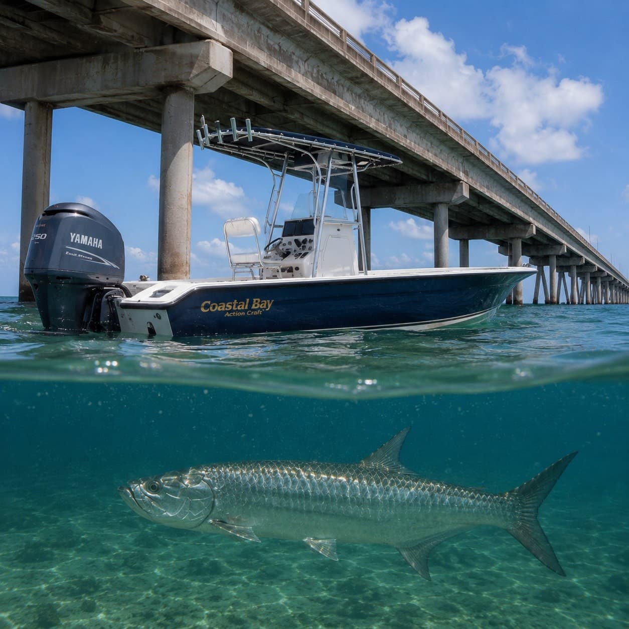Private 24-Foot Fishing Charters from Key Colony Beach: Reef, Bay & Tarpon Trips photo 1