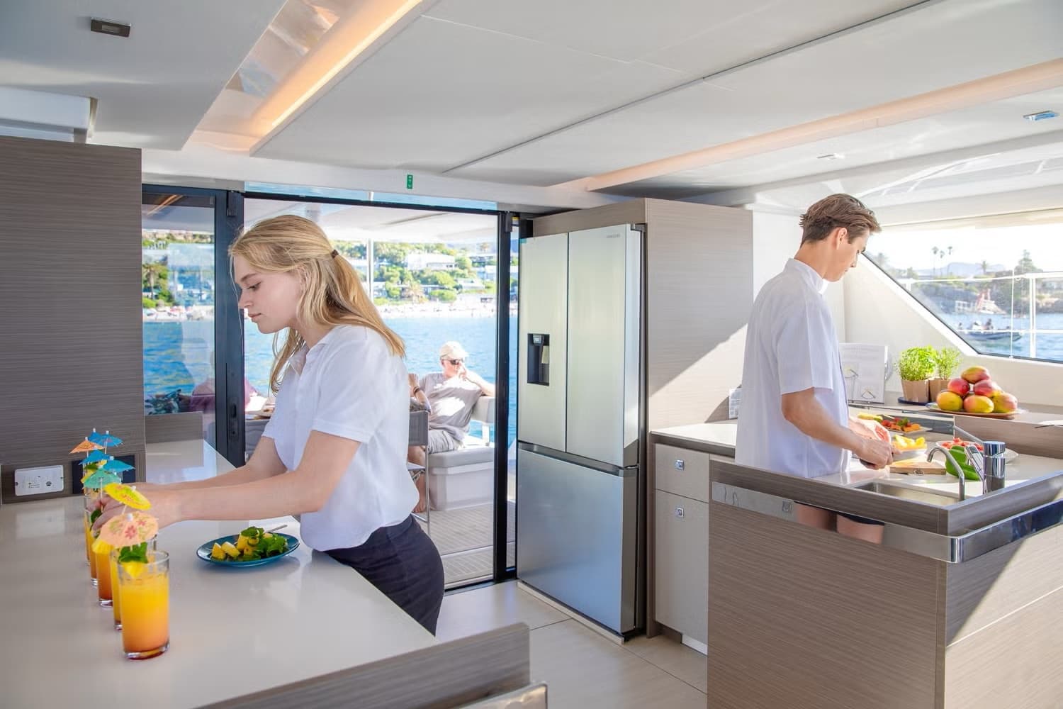 Sunset on Cat’s Meow: Private 46' Leopard Power Catamaran Cruise in Sarasota photo 4