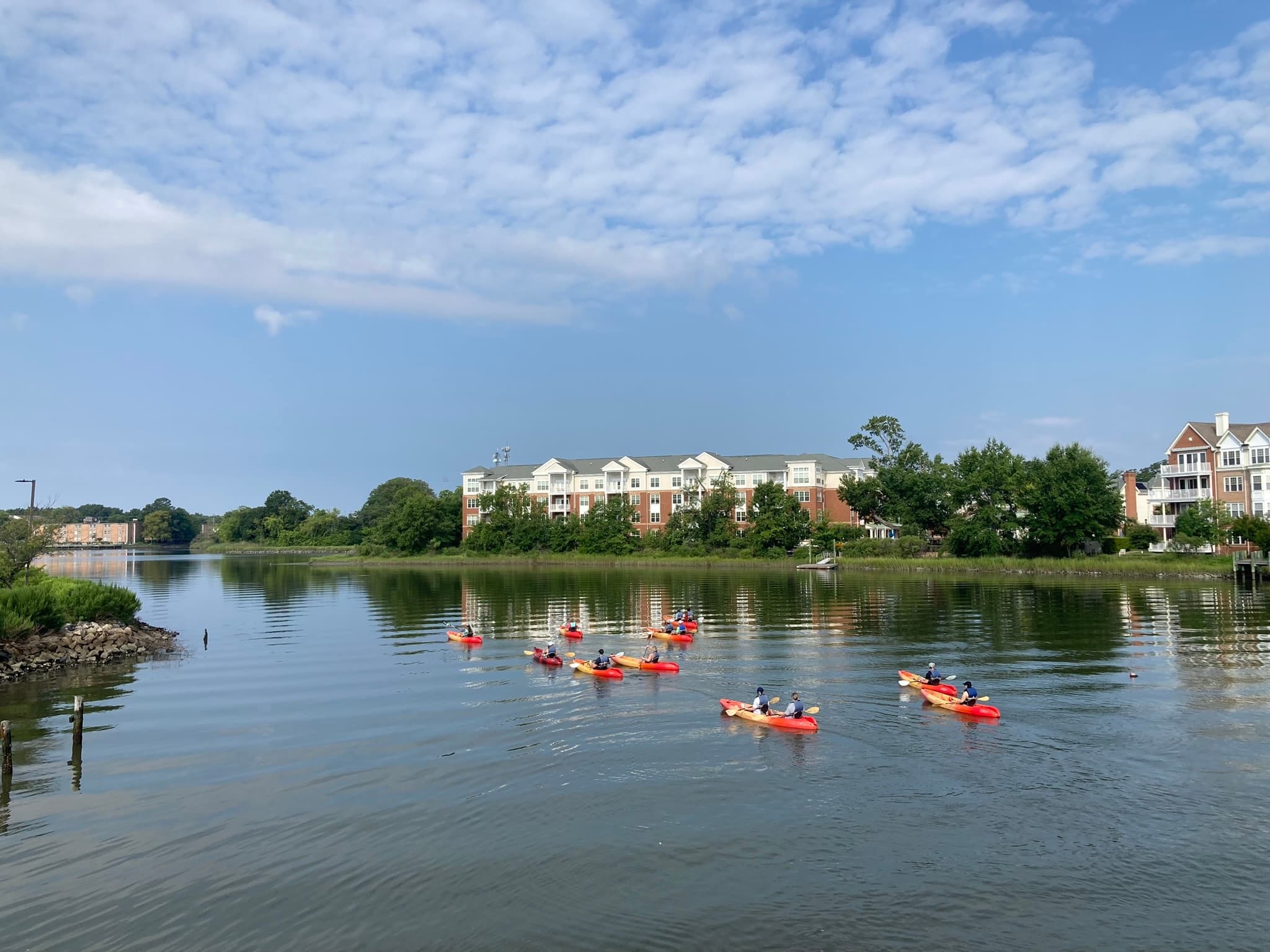 Group Paddle Adventure on Lafayette River in Norfolk, VA