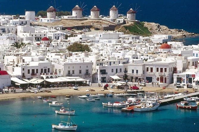 Water Activities at Delos & Mykonos with Cycladic Cruises