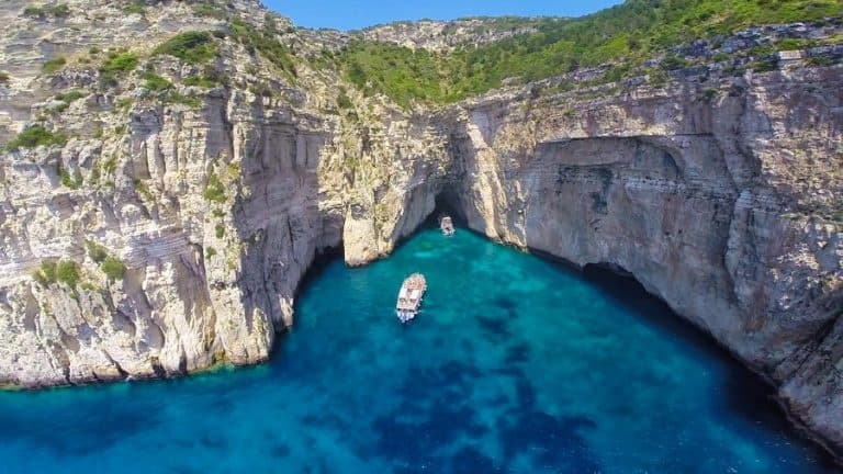 Ionian Sea Blue Caves & Islands Cruise with IONIAN LAND I.K.E