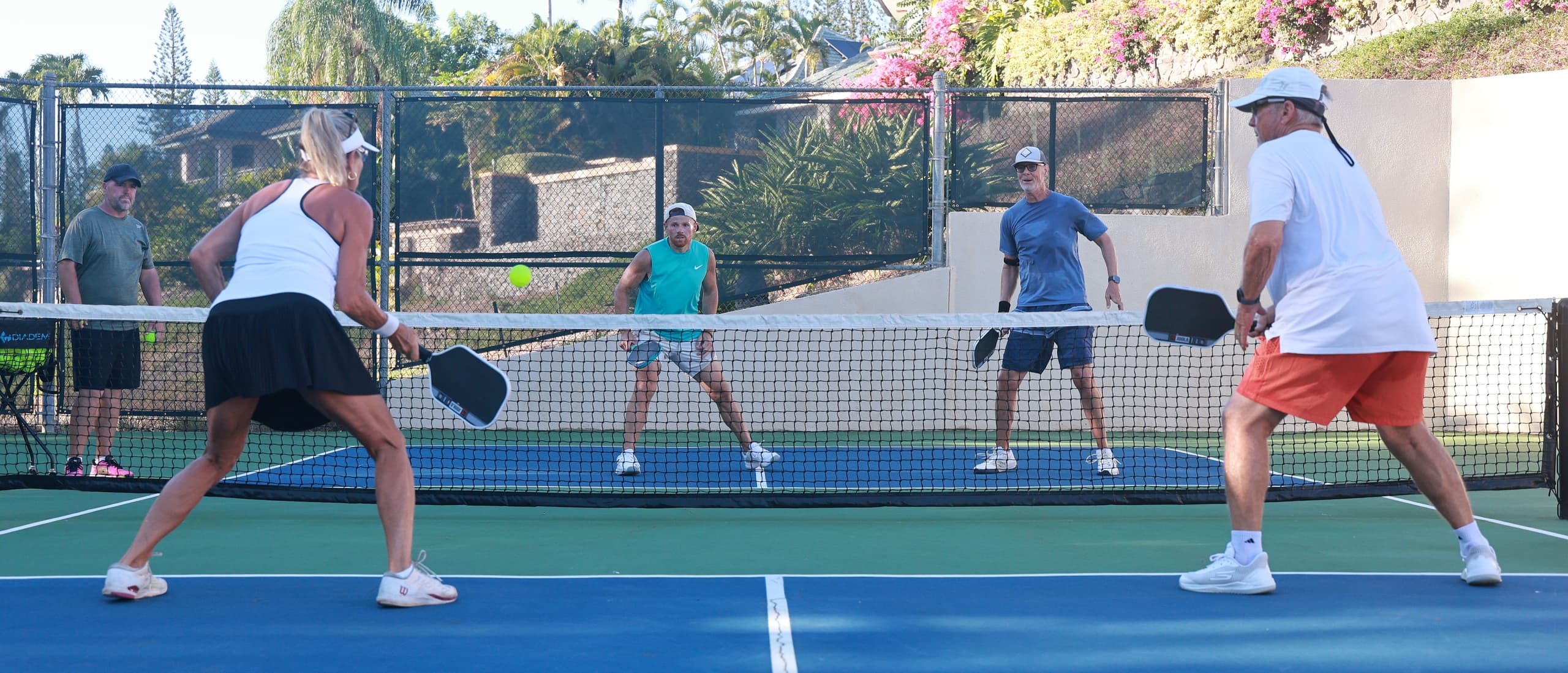 Advanced Liveball Pickleball Clinic in Lahaina: Fast-Paced Fun and Skill Building