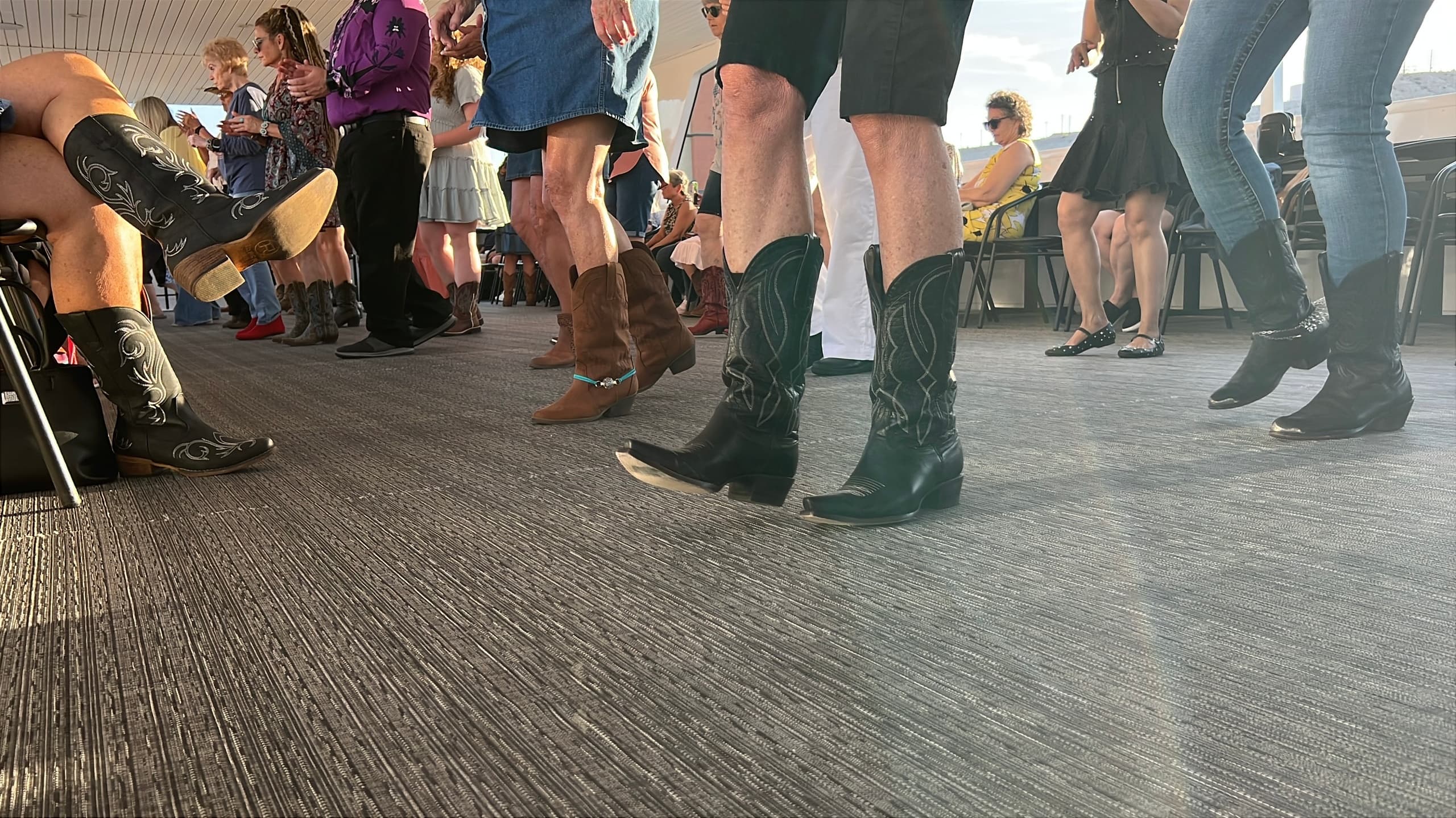 Laughlin Line Dancing Cruise: Colorado River BBQ & Sunset Dance Aboard the Grand Celebration