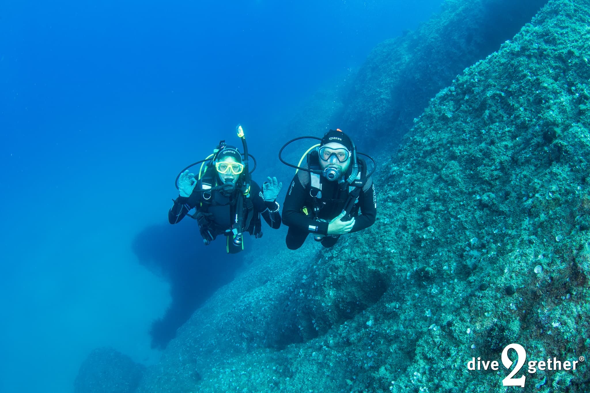 Crystal Clear Crete Dives: Two Guided Shore Dives at Myrthianos Plakias