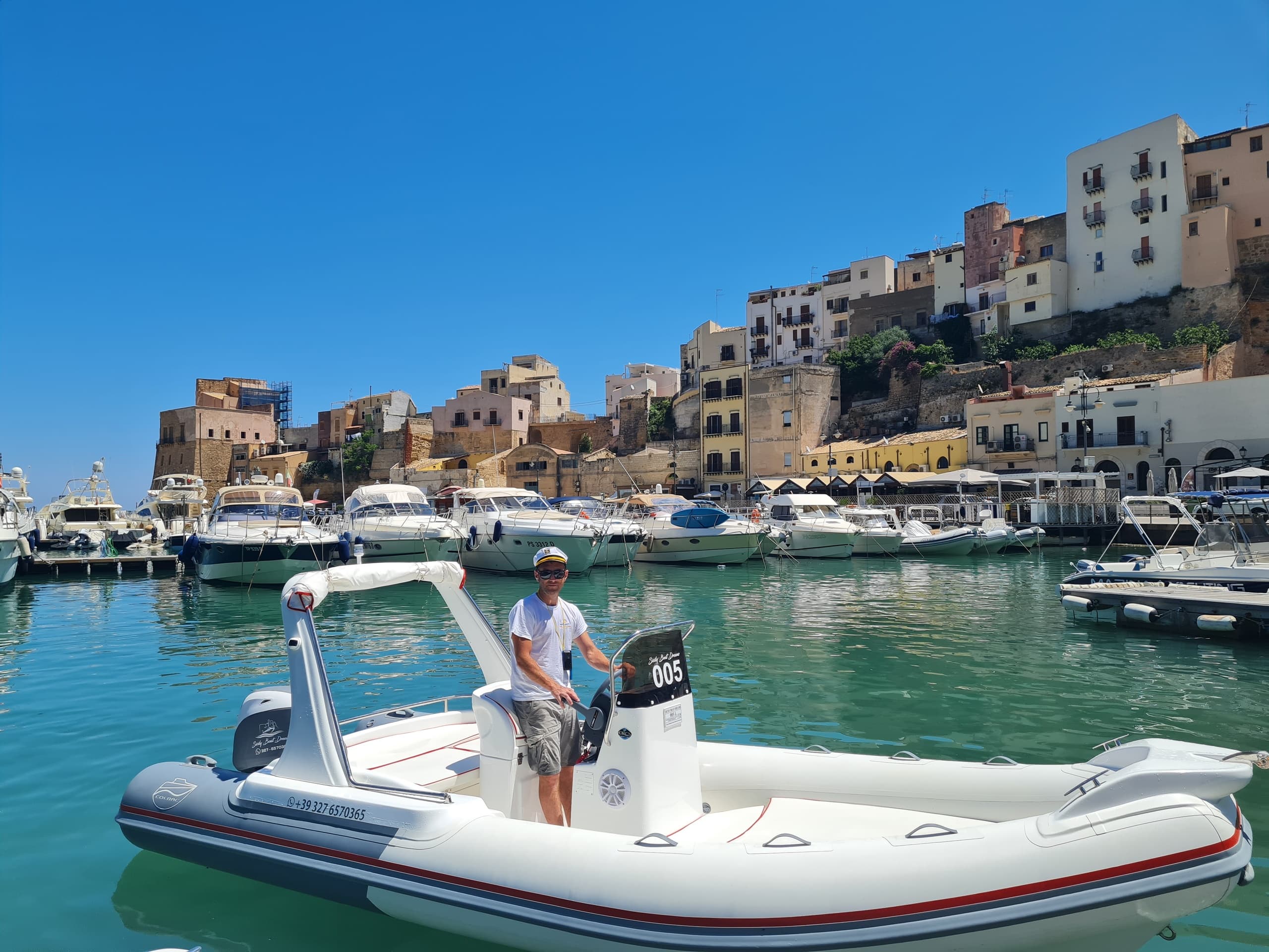 Boat Rentals in Castellammare del Golfo with Sicily Boat Dreams