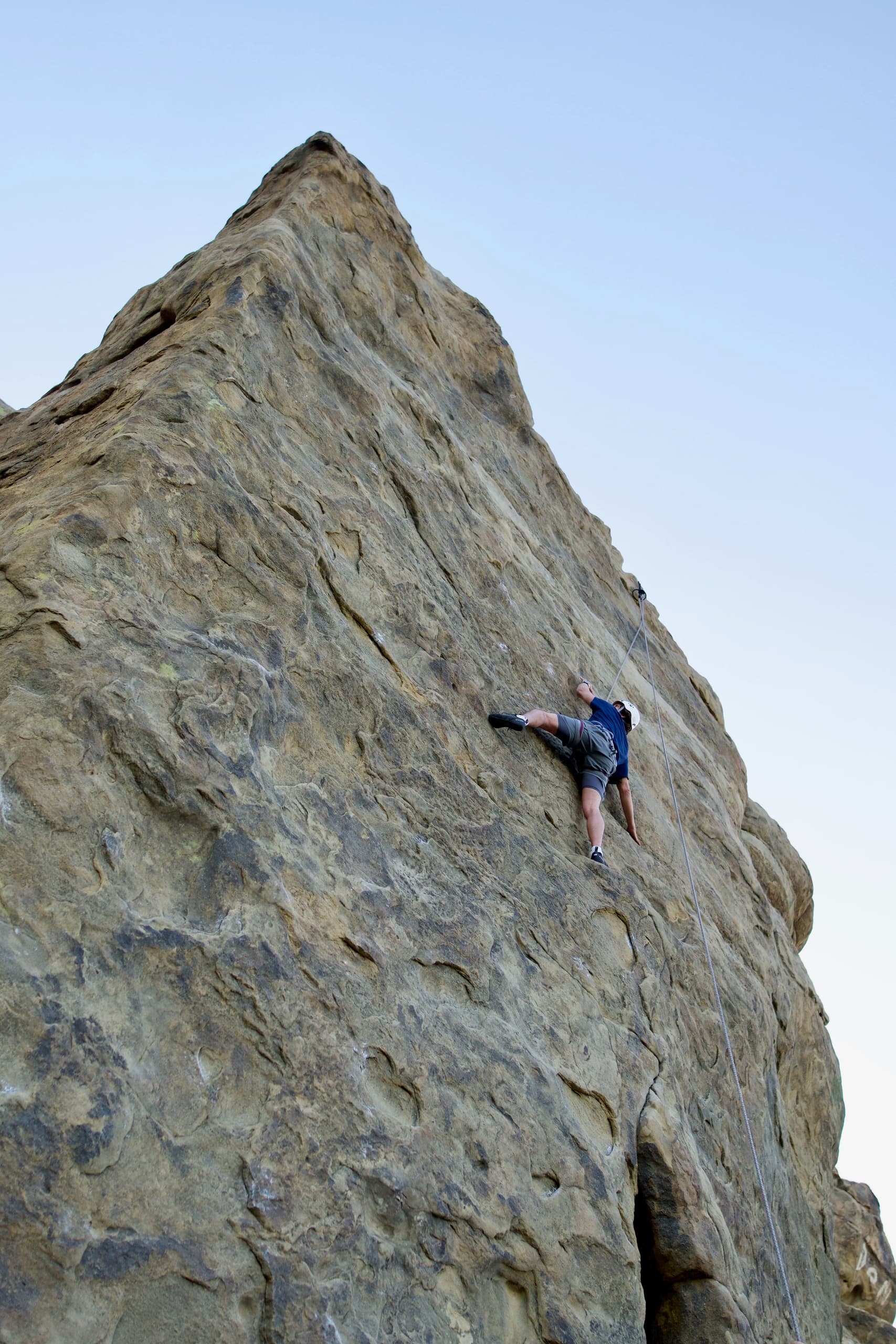 Outdoor Rock Climbing at Eat Sleep Surf in California