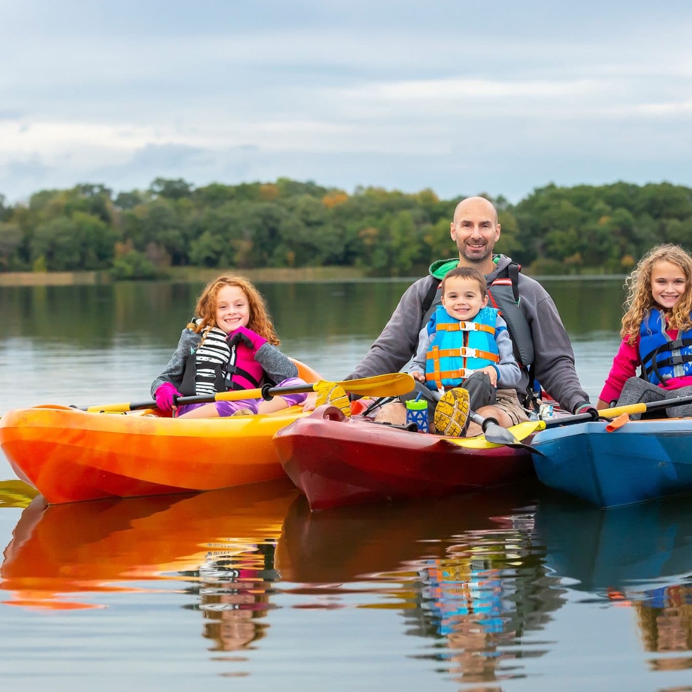 Tranquil Kayaking on Lily Lake in Green Bay, WI