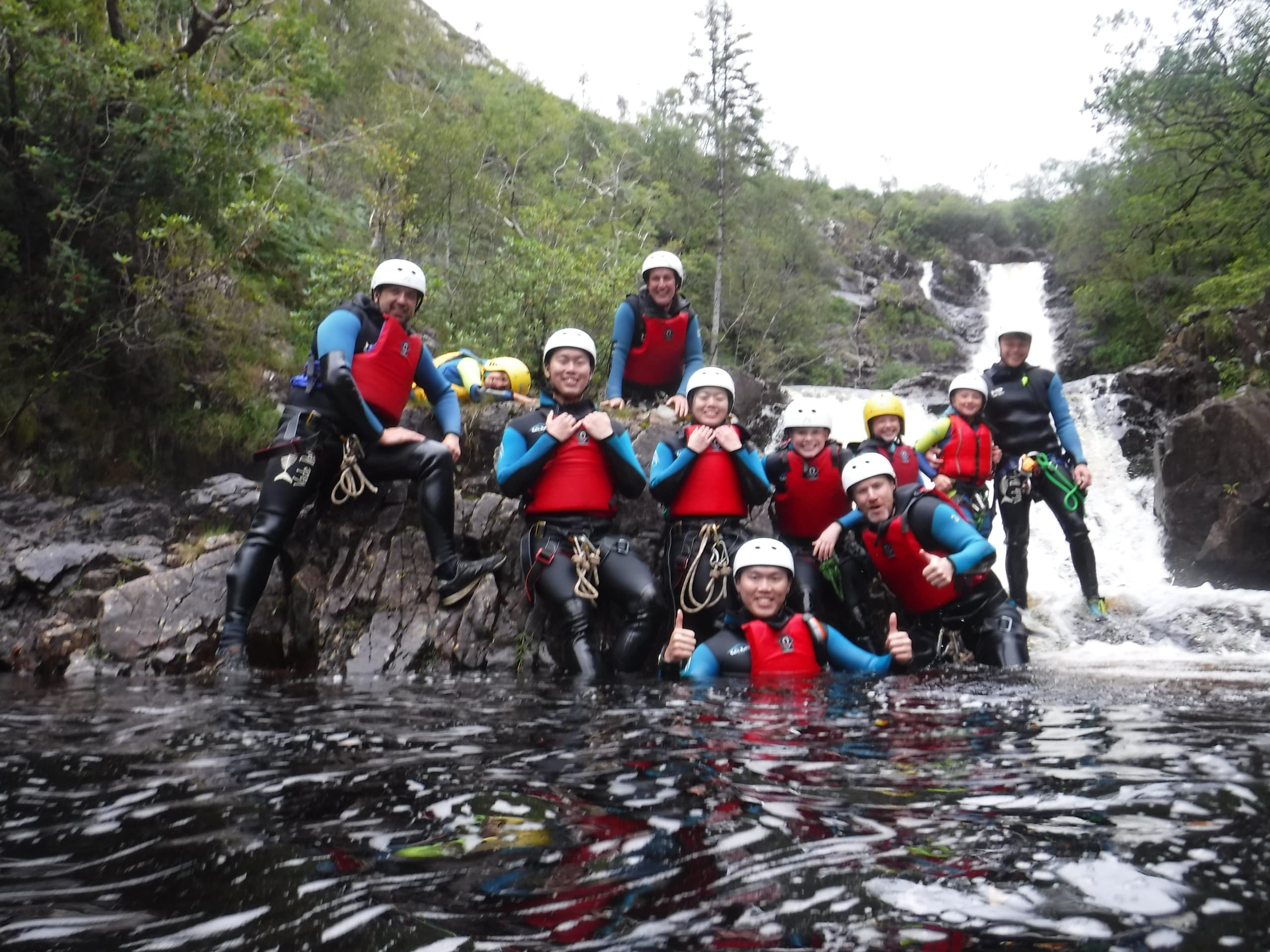 Thrill-Seeker’s Guide to Canyoning at Inchree Falls Near Fort William