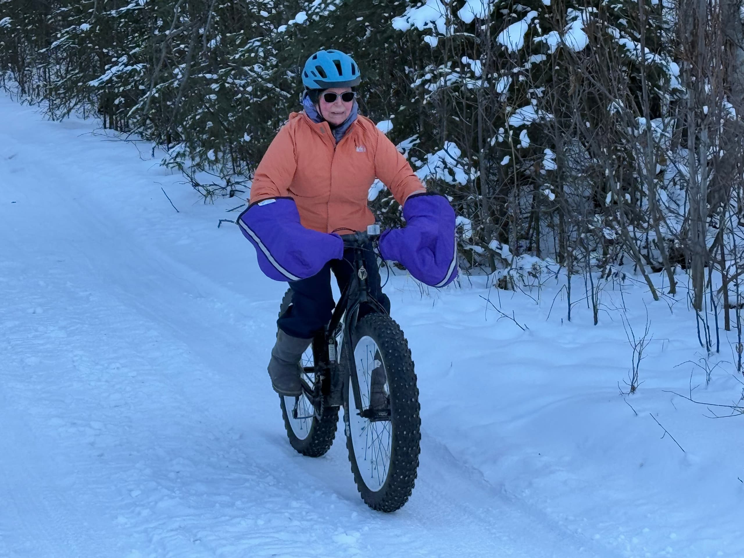 Fat‑Bike the Moose Range Trails: Winter Ride on Reflections Lake Loop