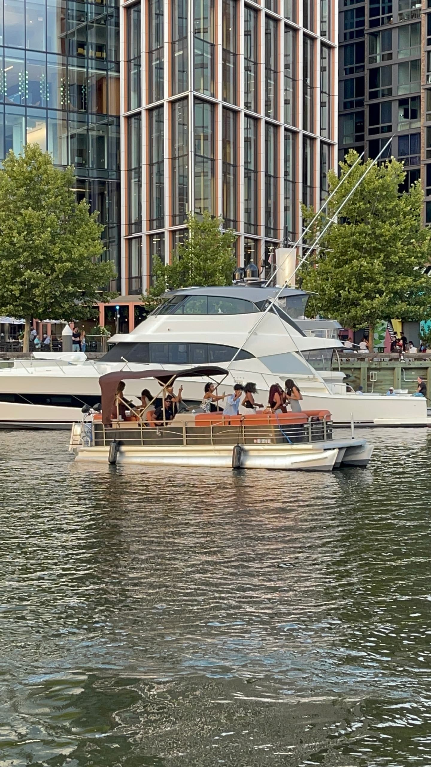 Luxury Pontoon Brunch on Washington Waterfront