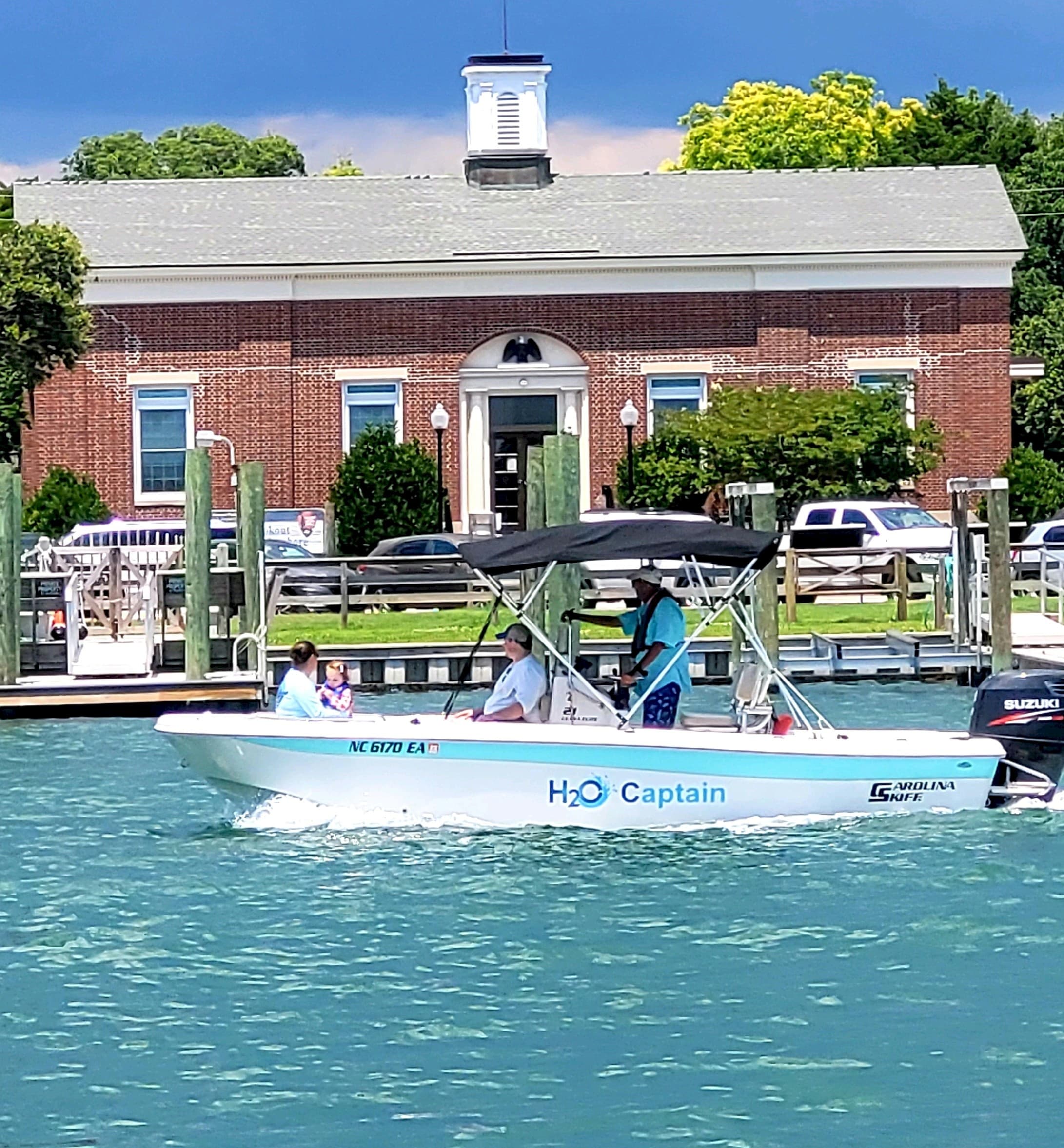 'Round We Go! A Private Excursion of our Waterways, including the Intracoastal Waterway (ICW), Shackleford Banks, Wild Horses, Beaufort, and Morehead City