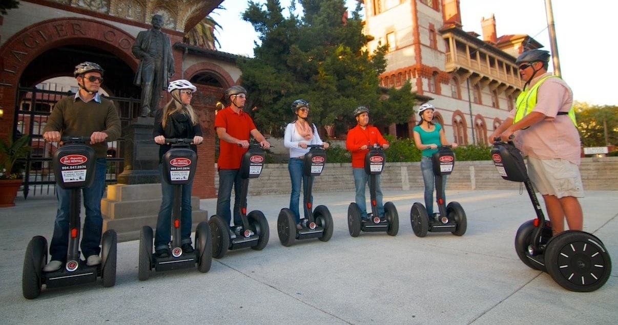 Explore St. Augustine’s Nights of Lights Festival on a Guided Segway Tour