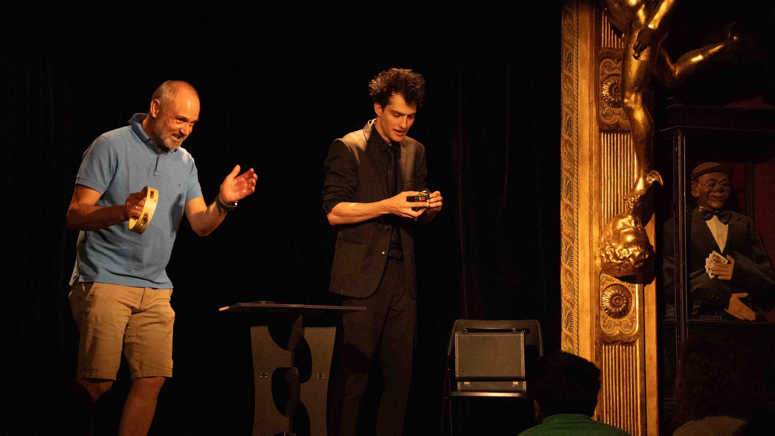 Raymon: Rubik’s Magic Live at La Cripta Mágica in Madrid photo 2