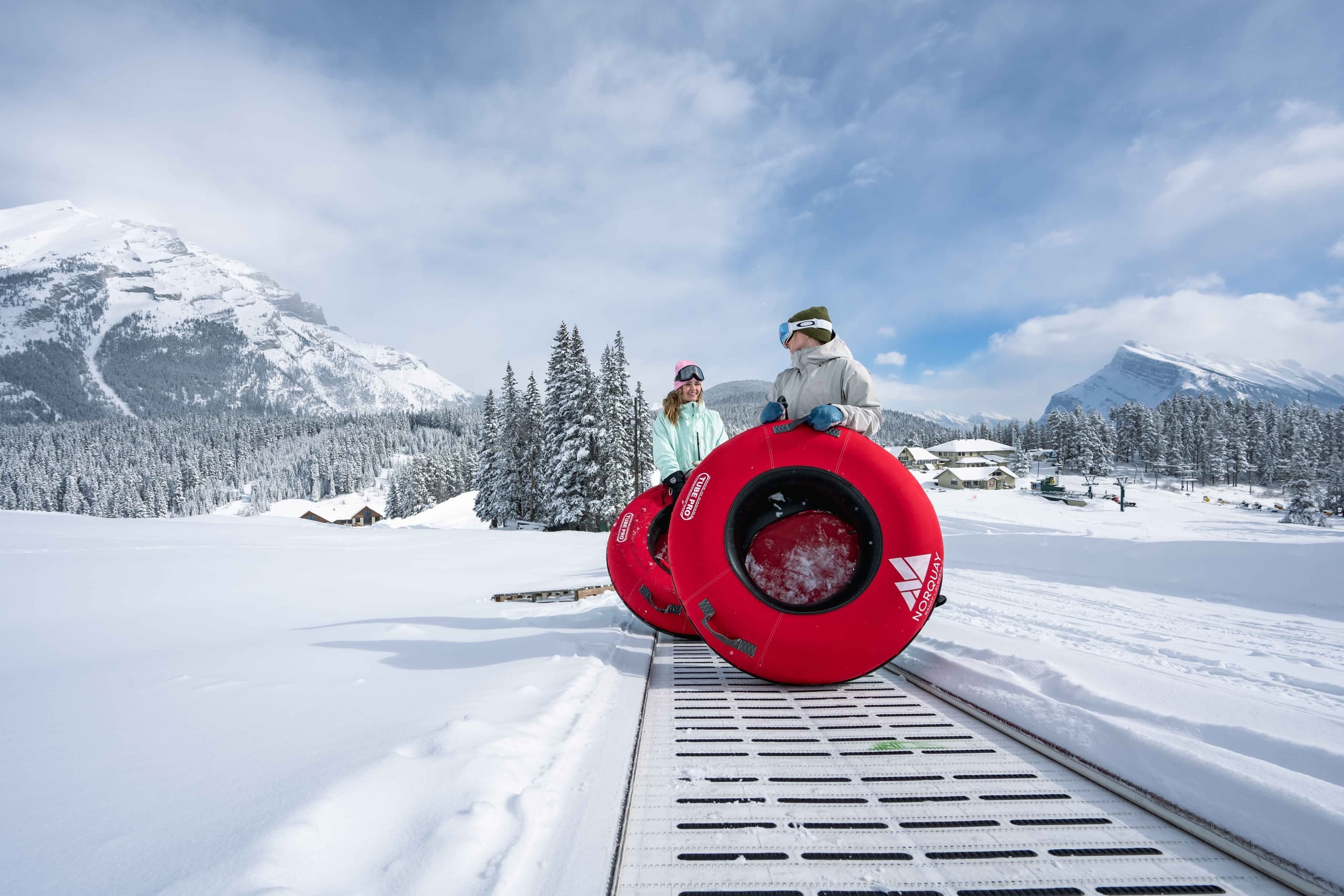 Banff Private Winter Playgrounds & Wildlife: Tubing, Frozen Lakes, Elk Sightings photo 1