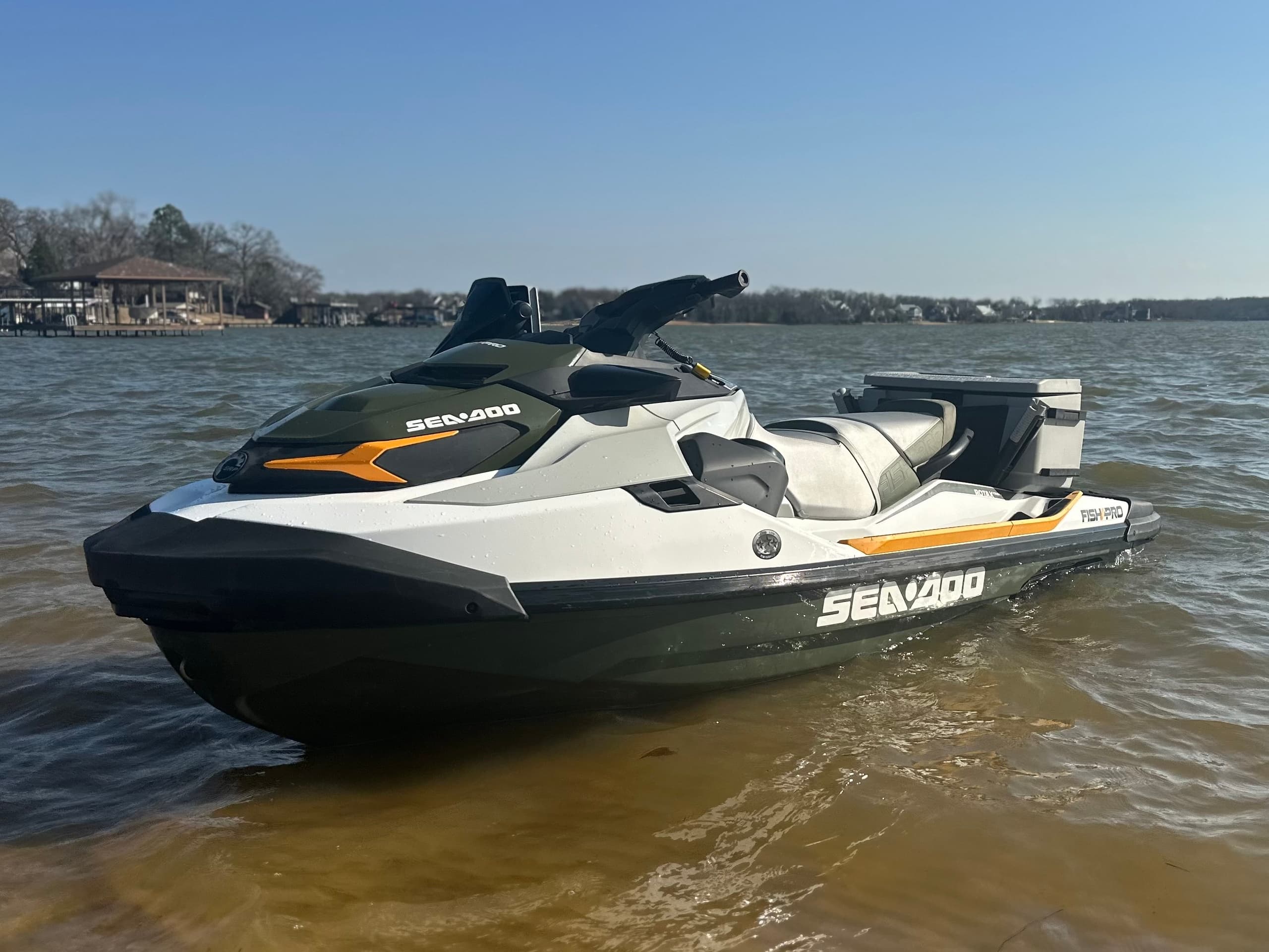 Sea-Doo FishPro Jet Ski Adventure at Cedar Creek Lake, TX