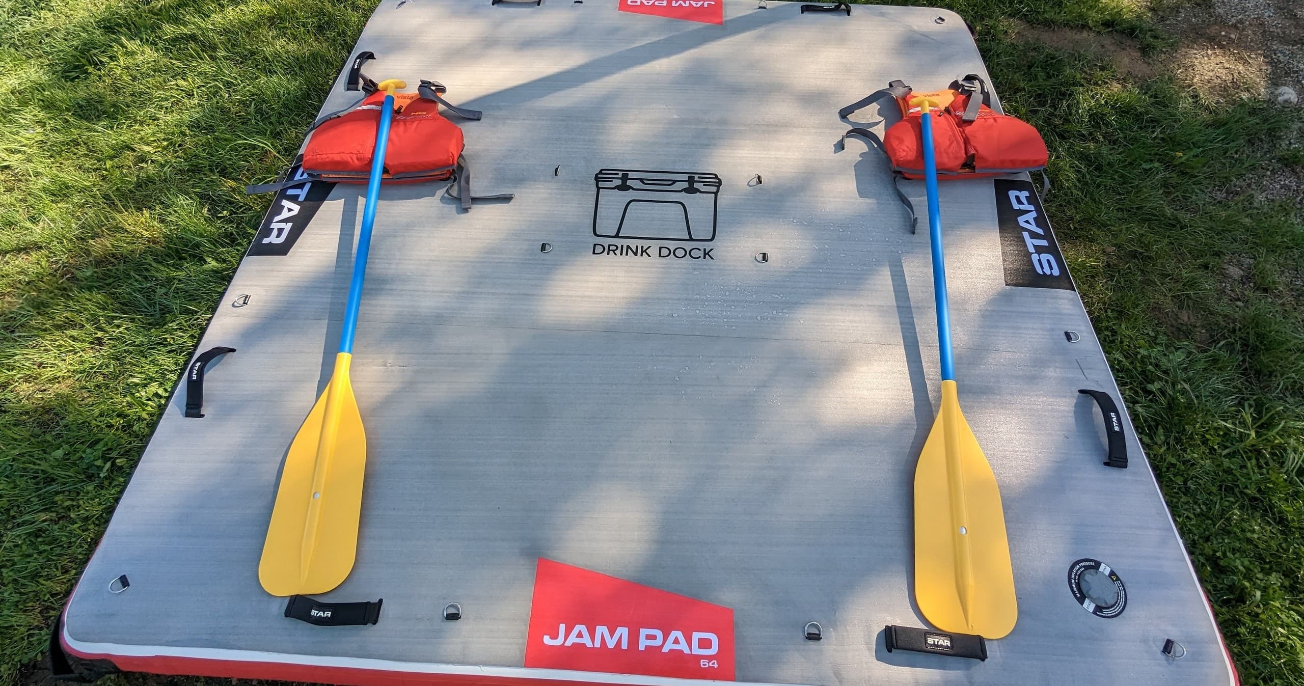 Inflatable Dock Rental at Endless Adventure in Robson, BC