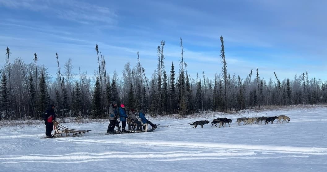 Anchorage Winter Dog Sled Adventure: Mushing Big Lake with Real Alaskan Mushers photo 1